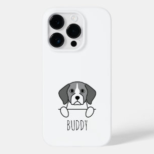 Étui de téléphone personnalisé avec un Beagle mign