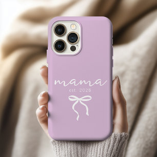 Étui de téléphone personnalisé Mama Lilac pour nou