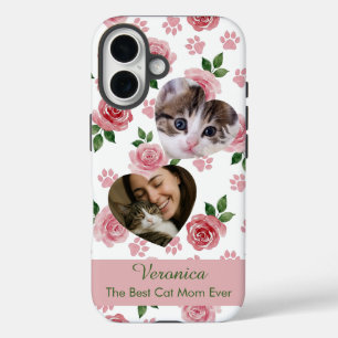 Étui de téléphone personnalisé pour maman de chat