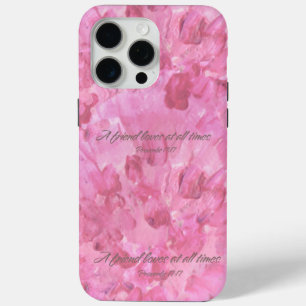 Étui de téléphone Pivoine Rose - Un ami aime