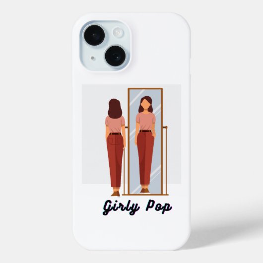 Étui de téléphone pop girly (Verso)