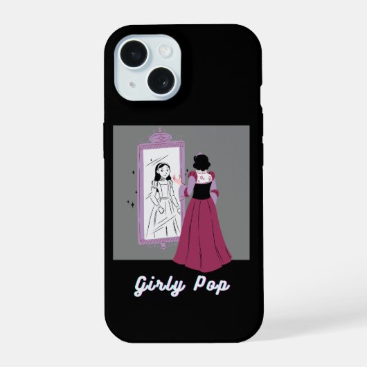 Étui de téléphone pop girly (Verso)