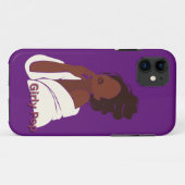 Étui de téléphone pop girly pour iphone 11 (Dos (Horizontal))