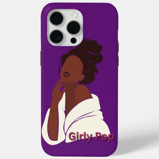 Étui de téléphone pop girly pour iphone 15 pro max (Verso)
