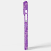 Étui de téléphone portable camouflage violet HAMby (Verso / Gauche)
