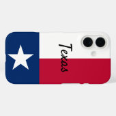 Étui de téléphone portable drapeau du Texas (Verso (horizontal))