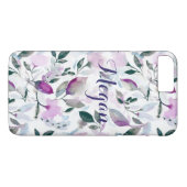 Étui de téléphone portable en lilas doux (Dos (Horizontal))