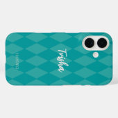 Étui de téléphone portable HAMbyWG - Argyle (Verso (horizontal))