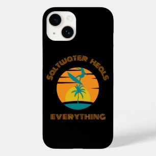 étui de téléphone pour amateur de surf