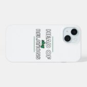 Étui de téléphone pour le chef des relations avec (Verso Horizontal)