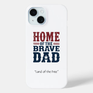 Étui de téléphone pour papa courageux cadeau perso