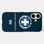 Étui de téléphone pour passeport grec (Verso (horizontal))