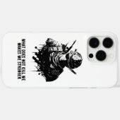 Étui de téléphone pour soldat à l'état d'esprit de (Verso (horizontal))