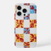 Étui de téléphone Quilt Star motif patchwork géomé (Verso)
