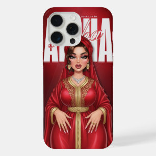 Étui de téléphone Reine Diva marocaine personnalis
