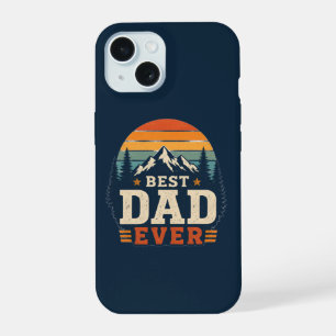 Étui de téléphone Rétro Montagne Meilleur Papa