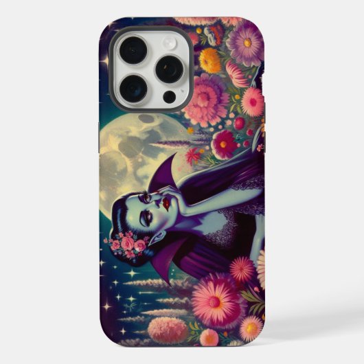 Étui de téléphone robuste pour vampire mélancoliqu (Verso)