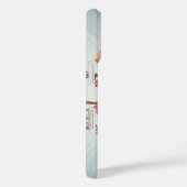 Étui de téléphone rose baroque (Verso / Droite)