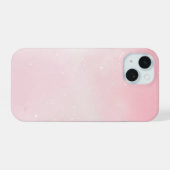 Étui de téléphone rose doux (Verso Horizontal)