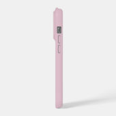 étui de téléphone rose pour iPhone (Côté gauche)