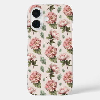 Étui de téléphone Roses vintage pour amoureux des