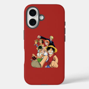 Étui de téléphone rouge classique pour l'équipage