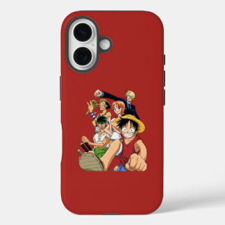 Étui de téléphone rouge classique pour l'équipage 