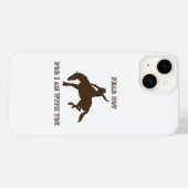Étui de téléphone sans crainte (Verso (horizontal))