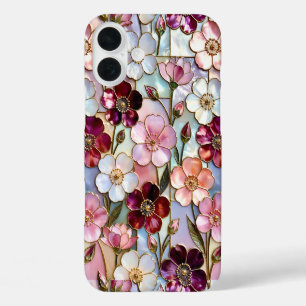 Étui de téléphone Style Vitrail Fleur de Teint