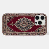 Étui de téléphone Tapis Persan Rouge Classique – M (Verso Horizontal)