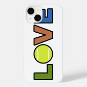 Étui de téléphone Tennis Love (Verso)