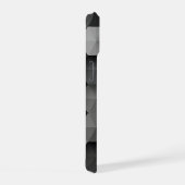 Étui de téléphone triangle géométrique gris foncé (Côté droit)