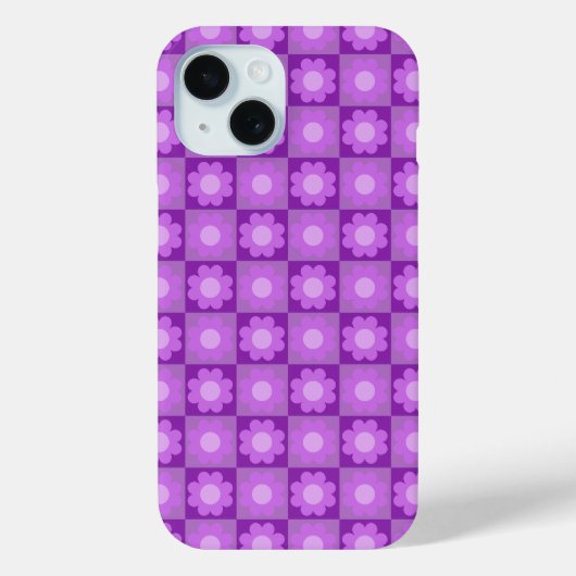 Étui de téléphone violet (Verso)