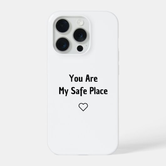 Étui de téléphone Vous êtes mon refuge (Verso)