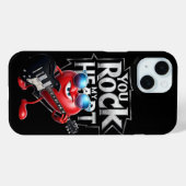 Étui de téléphone You Rock My Heart – Conception p (Verso (horizontal))