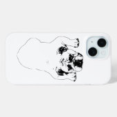 Étui de vacances détendu Bulldog (Verso (horizontal))