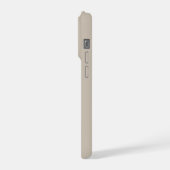Étui drôle pour iPhone 15 Pro avec chat noir et ca (Côté gauche)