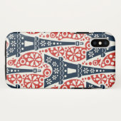 Étui Eiffel Tower Case-Mate Tough pour iPhone X (Dos (Horizontal))