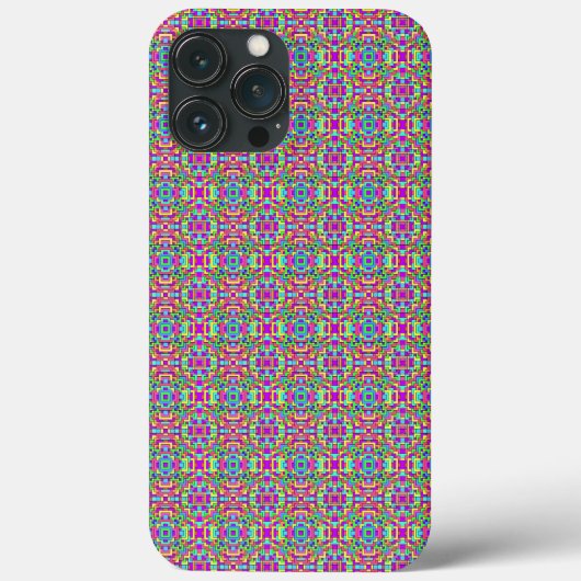 Étui Électrique Kaléidoscope Case-Mate pour iPhone (Verso)