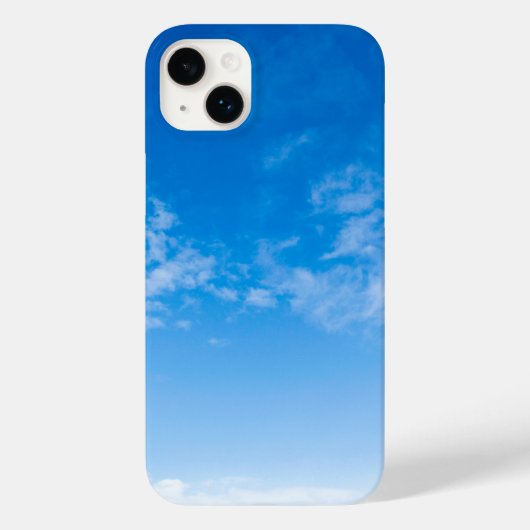 Étui Élégant Bleu et Blanc Case-Mate Barely There (Verso)