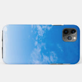 Étui élégant bleu et blanc Case-Mate pour Apple iP (Dos (Horizontal))