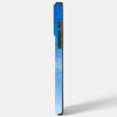 Étui élégant bleu et blanc Case-Mate pour Apple iP (Verso / Gauche)
