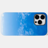 Étui élégant bleu et blanc Case-Mate pour Apple iP (Verso (horizontal))