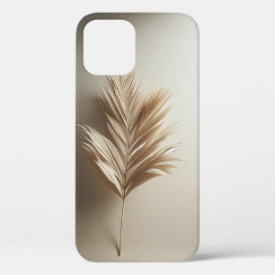 Étui Élégant Feuille de Palmier Séchée - Téléphone