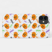 Étui Festif Jack-O'-Lanterns Case-Mate pour iPhone (Dos (Horizontal))