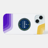 Étui fin pour iPhone 14, brillant (Verso Horizontal)