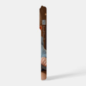 Étui fin pour iPhone 15 Pro – Logo de bébé mignon (Côté gauche)