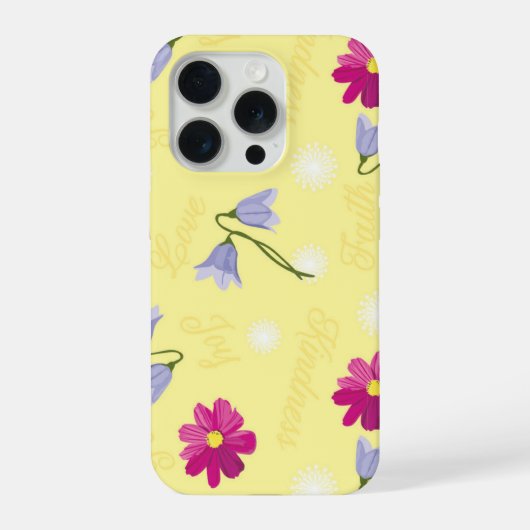Étui floral Apple pour iPhone (Verso)