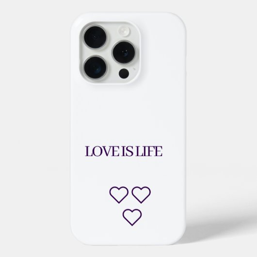 Étui floral élégant pour iPhone 15 Pro 🌸 | Élégan (Verso)