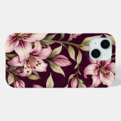 Étui floral pour iPhone (Verso (horizontal))